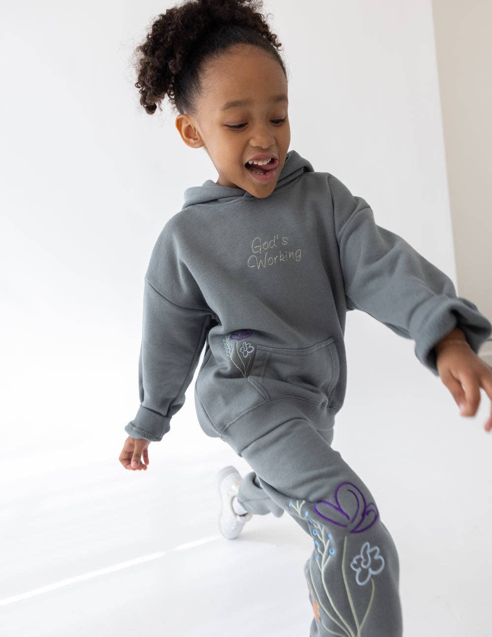 NEW! Kids hoodie: God's Still Working Kids Hoodie