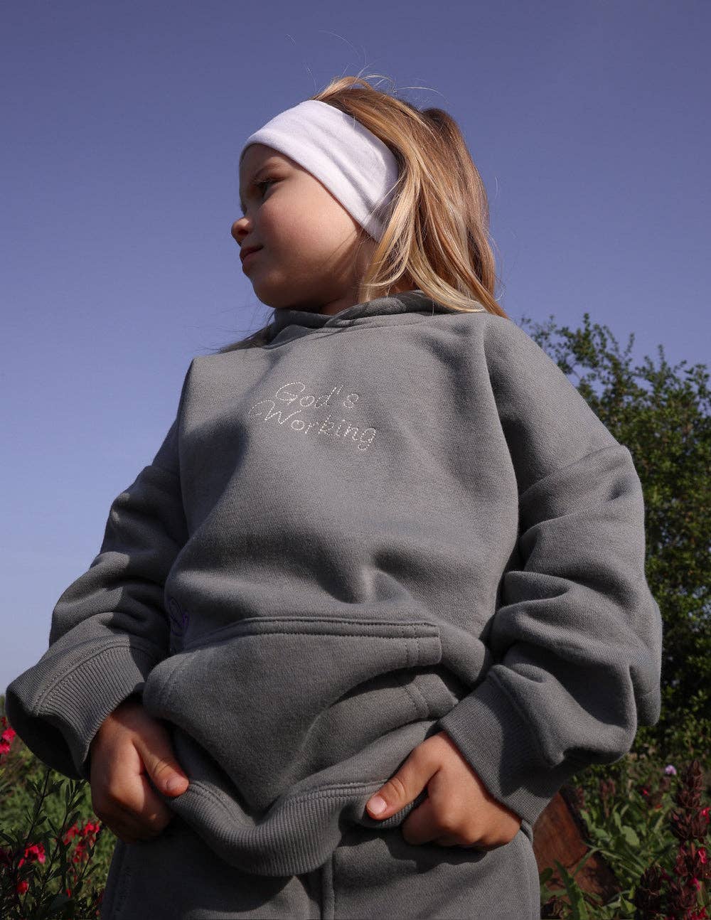 NEW! Kids hoodie: God's Still Working Kids Hoodie