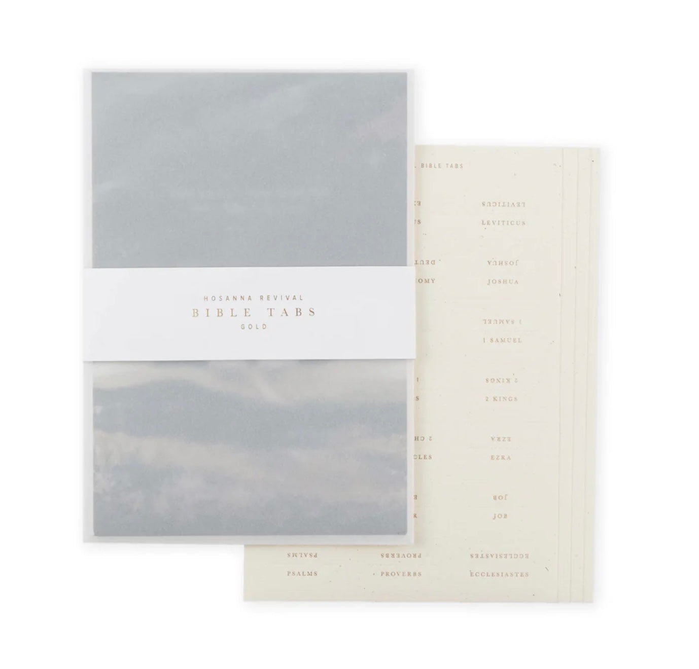 Hosanna Revival Bible Tabs: GOLD or BLACK