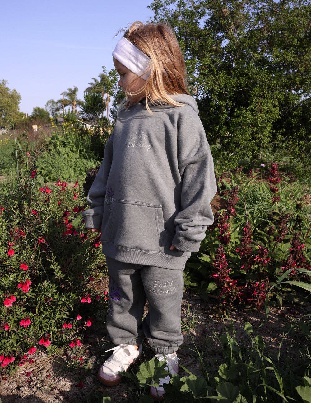 NEW! Kids hoodie: God's Still Working Kids Hoodie
