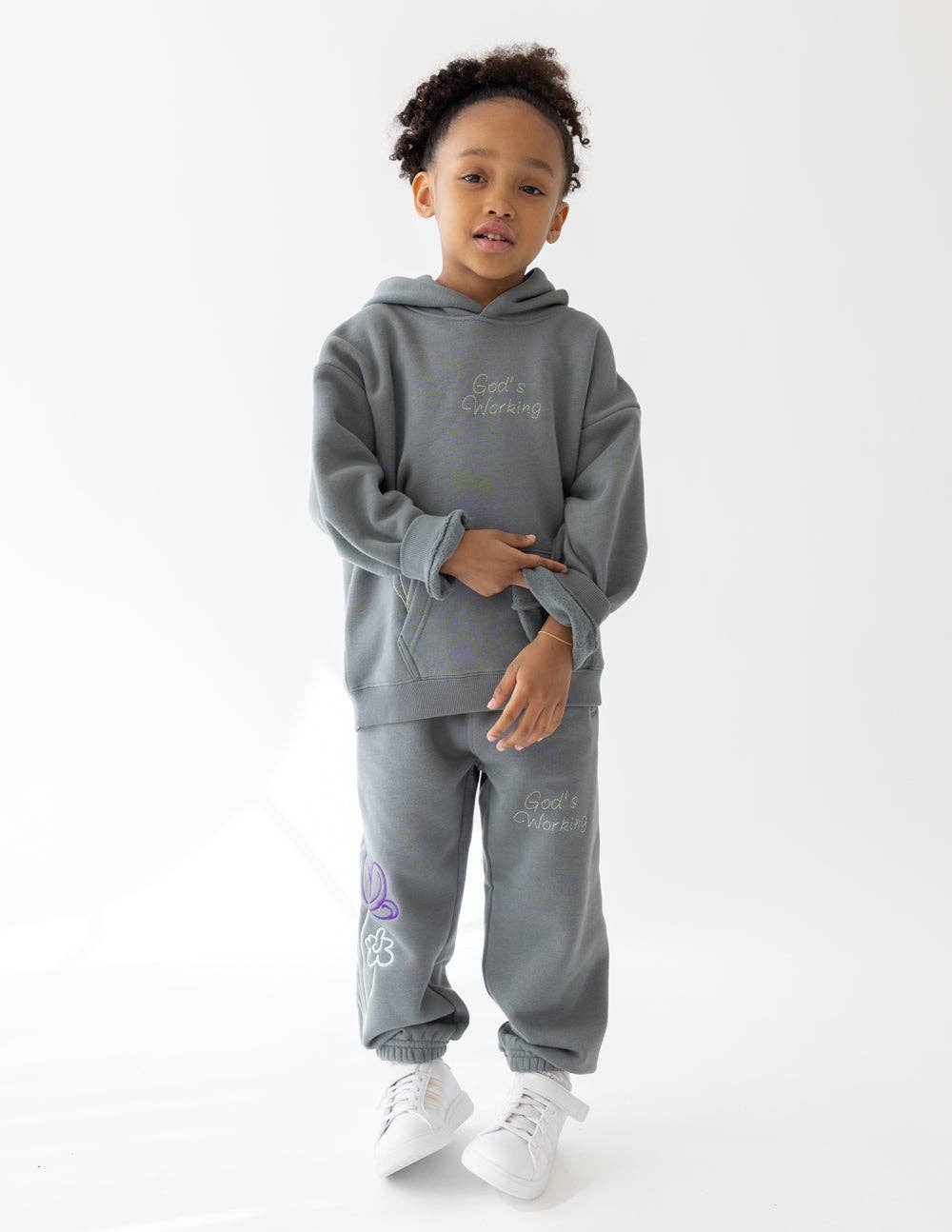 NEW! Kids hoodie: God's Still Working Kids Hoodie