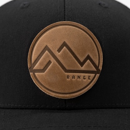 Range Mountain Hat | Leather Patch Trucker Hat